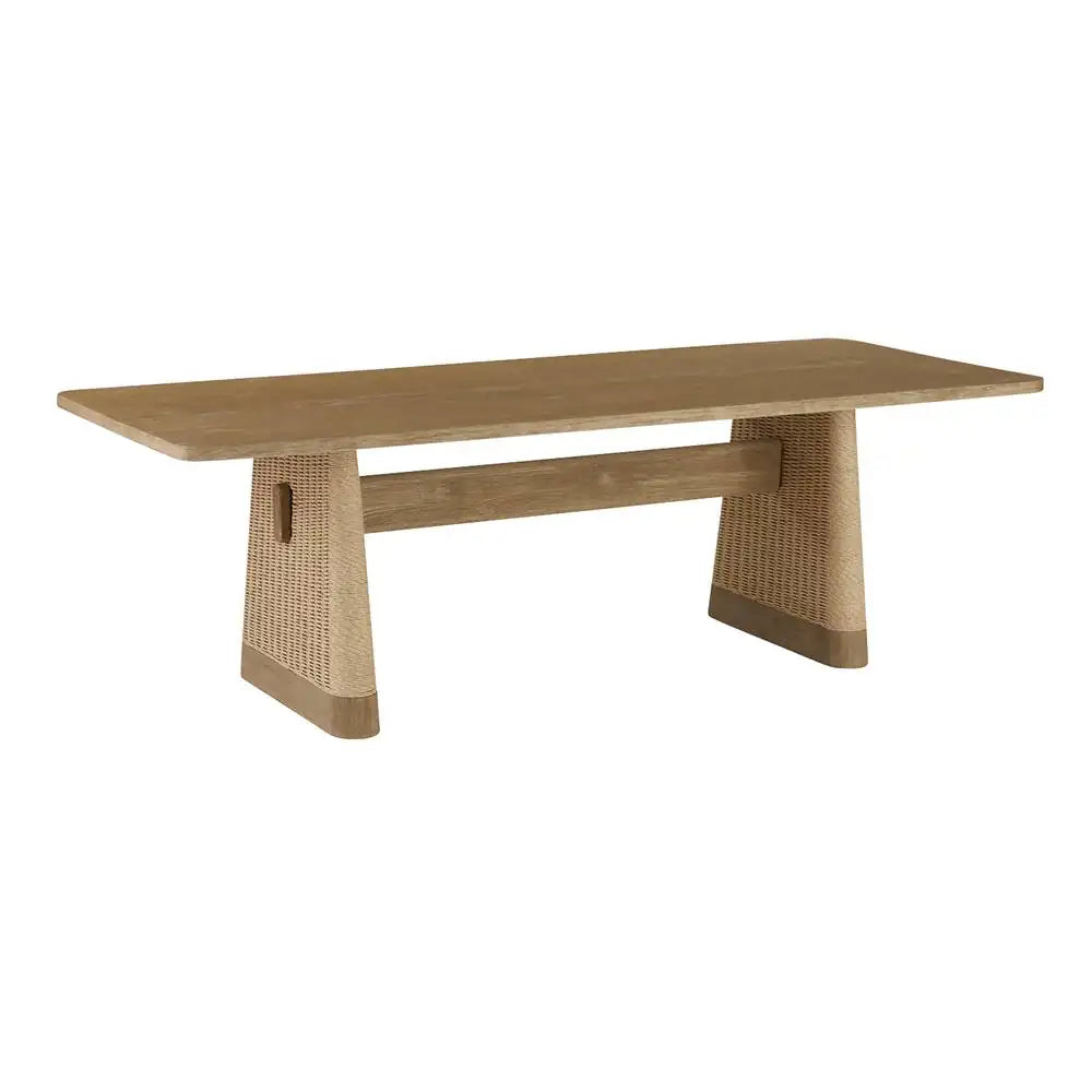 ARTERIORS DELRIO OUTDOOR DINING TABLE - Side
