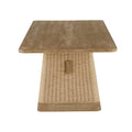 ARTERIORS DELRIO OUTDOOR DINING TABLE - Side