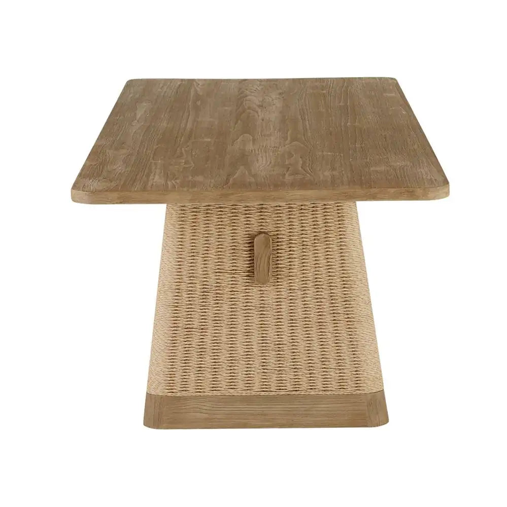 ARTERIORS DELRIO OUTDOOR DINING TABLE - Side