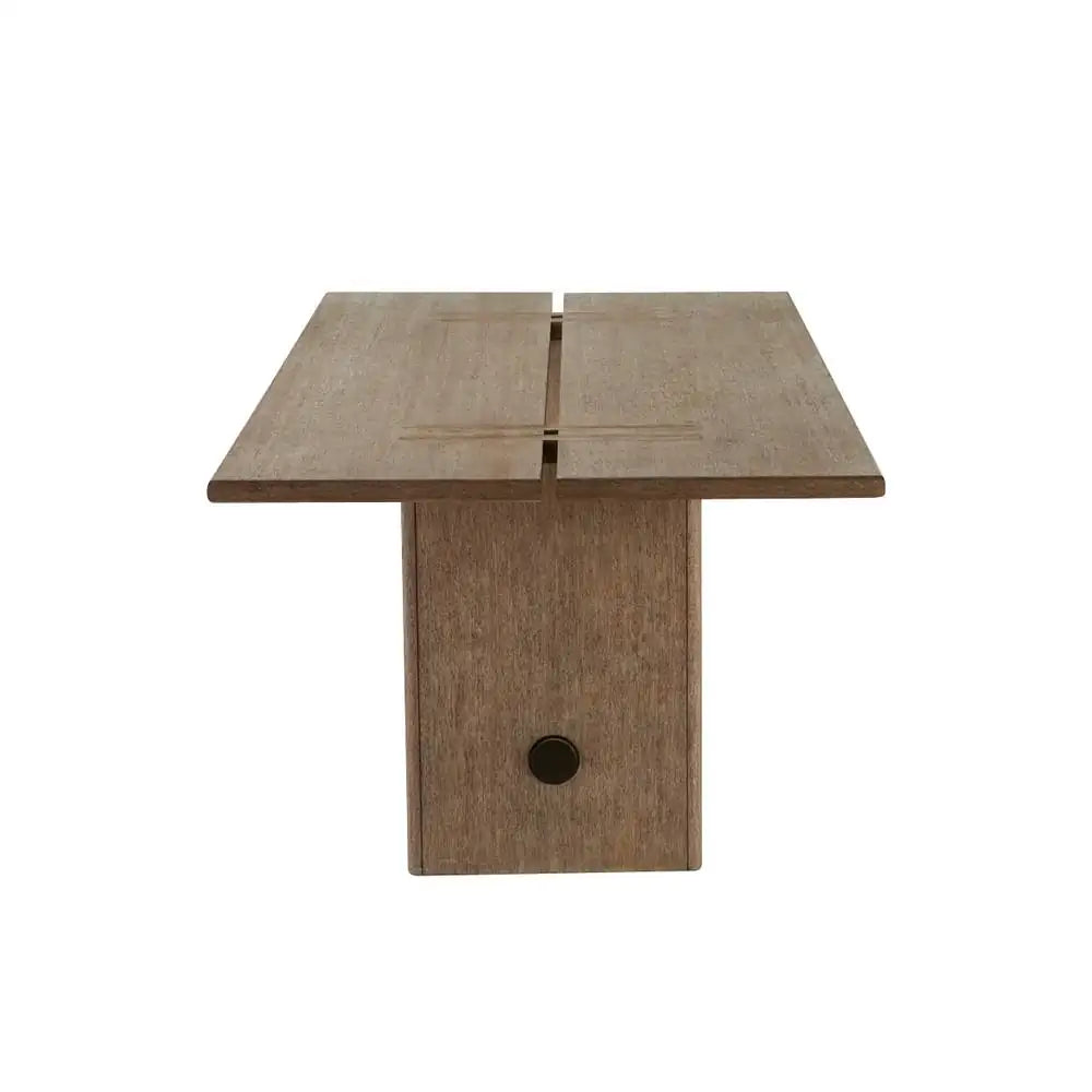 ARTERIORS DOMINIC OUTDOOR DINING TABLE - Side