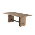 ARTERIORS DOMINIC OUTDOOR DINING TABLE - Side