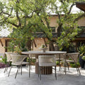 ARTERIORS ECHO OUTDOOR DINING TABLE - Side