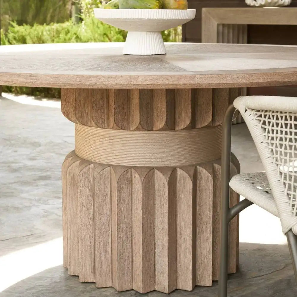 ARTERIORS ECHO OUTDOOR DINING TABLE - Side