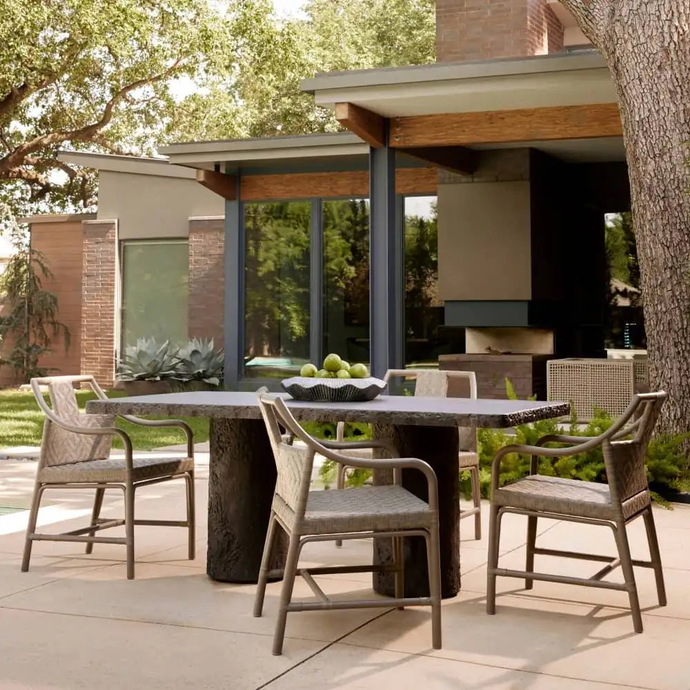 ARTERIORS GEMINI OUTDOOR DINING TABLE - Side