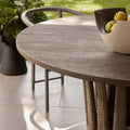 ARTERIORS GILMAN OUTDOOR DINING TABLE - Side