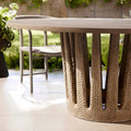 ARTERIORS GILMAN OUTDOOR DINING TABLE - Side