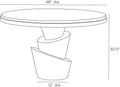 ARTERIORS FIGUEROA OUTDOOR ENTRY TABLE - Side