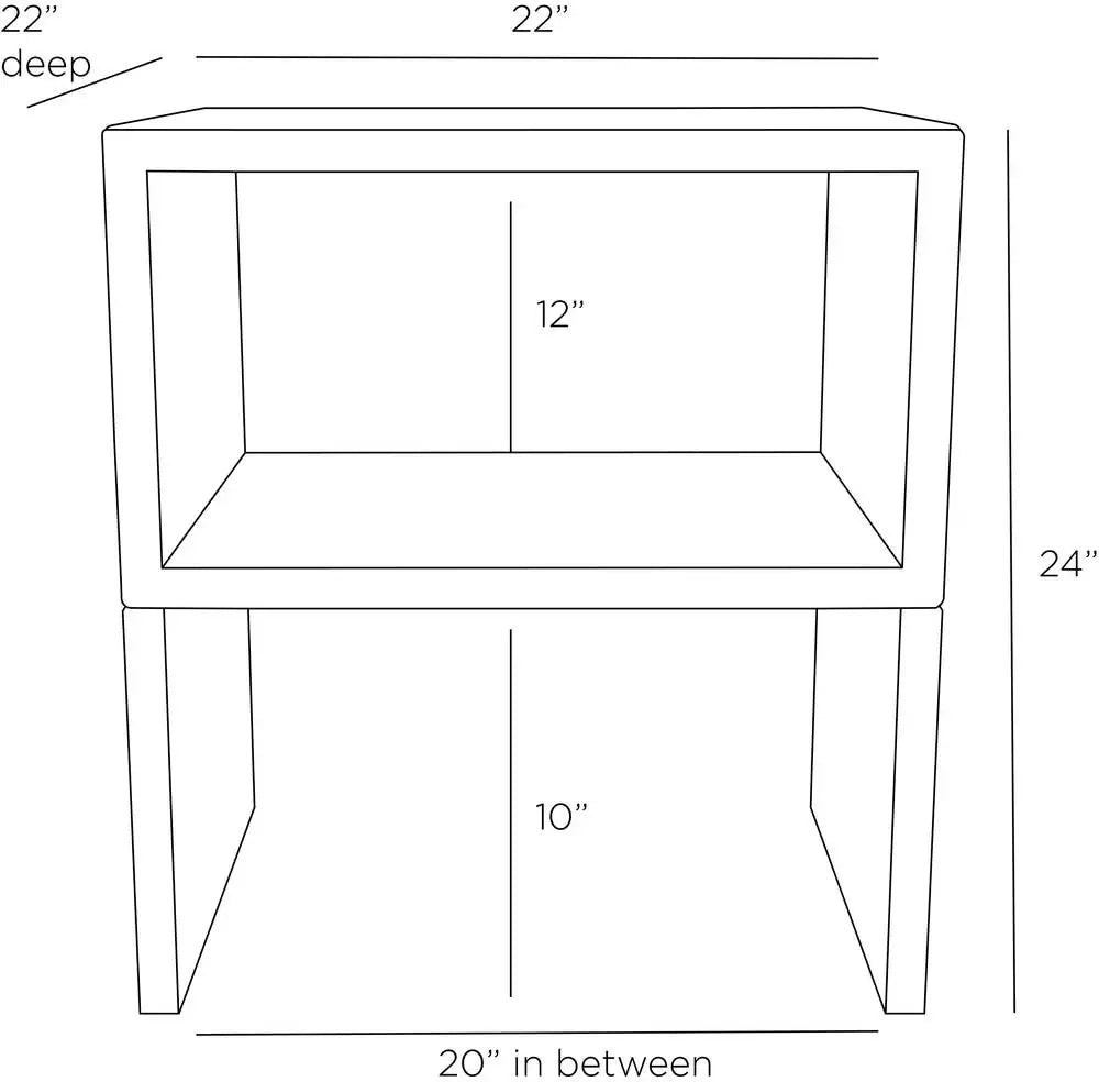 ARTERIORS TALCON END TABLE - Side