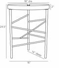 ARTERIORS ATLAS ACCENT TABLE - Side