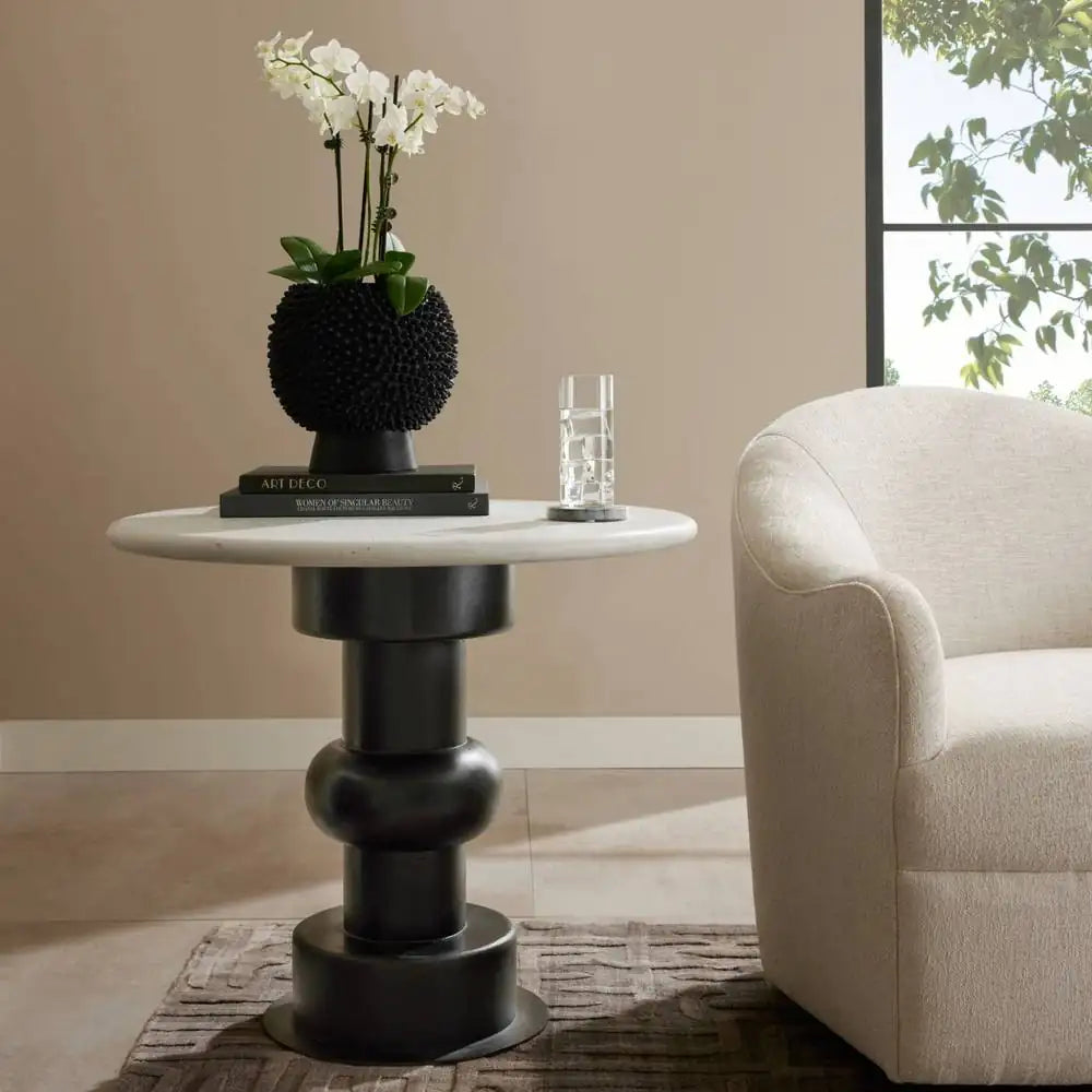ARTERIORS DEVITO END TABLE - Side