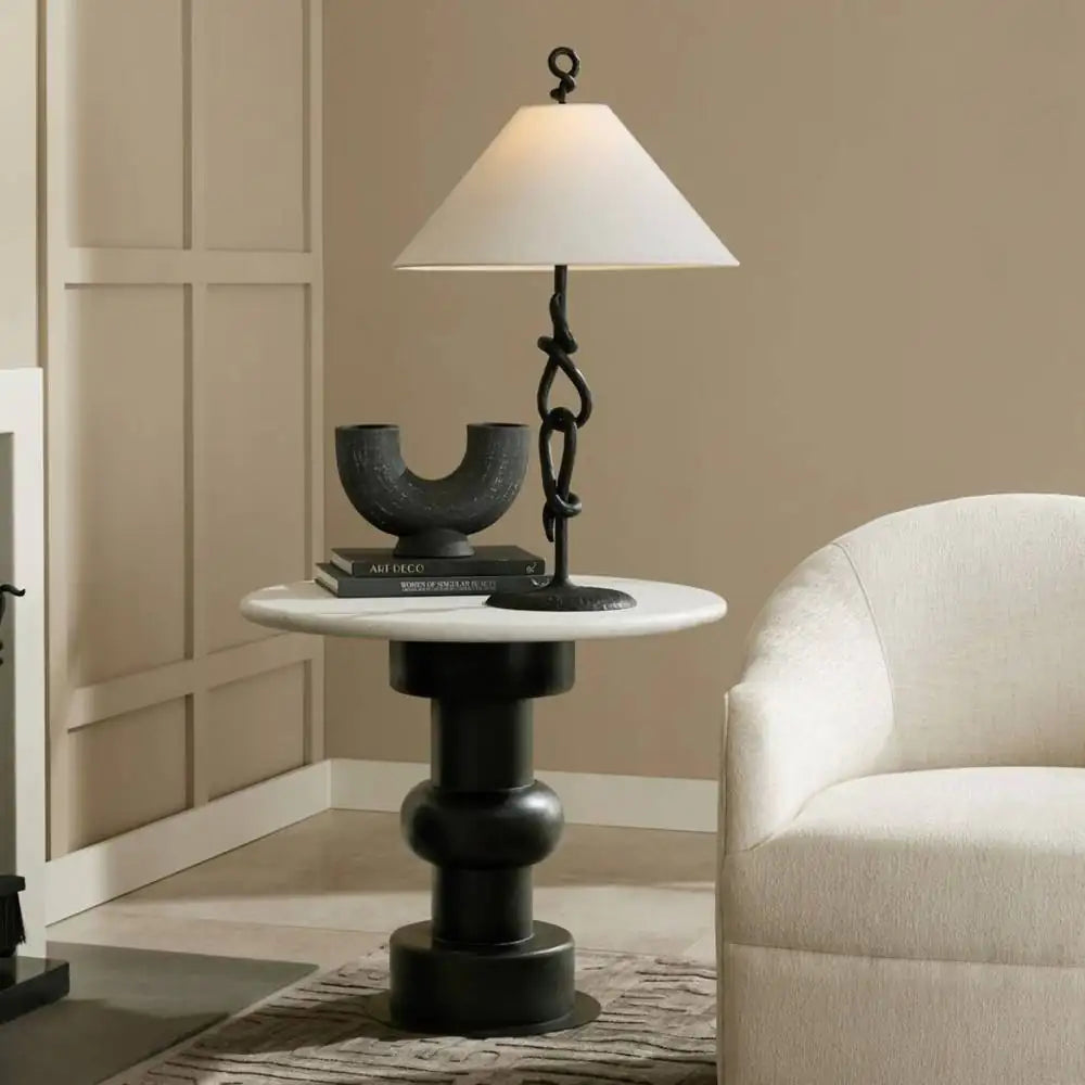 ARTERIORS DEVITO END TABLE - Side