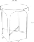 ARTERIORS JANINE END TABLE - Side