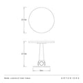 ARTERIORS LANCELOT END TABLE - Side