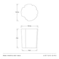ARTERIORS MINERVA ACCENT TABLE - Side