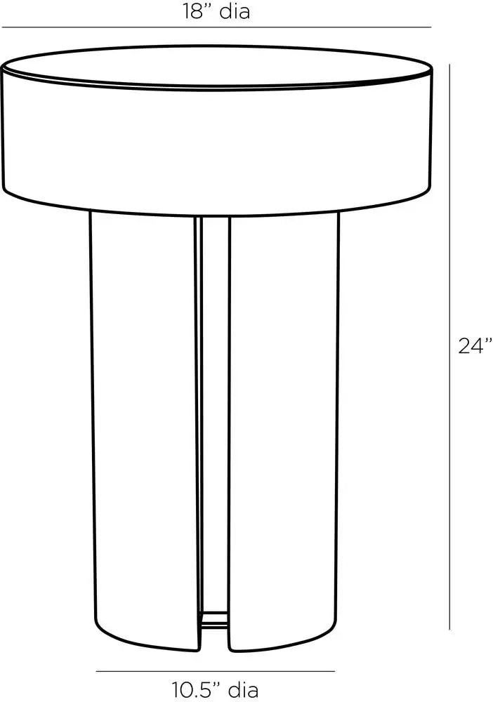 ARTERIORS KOPI ACCENT TABLE - Side