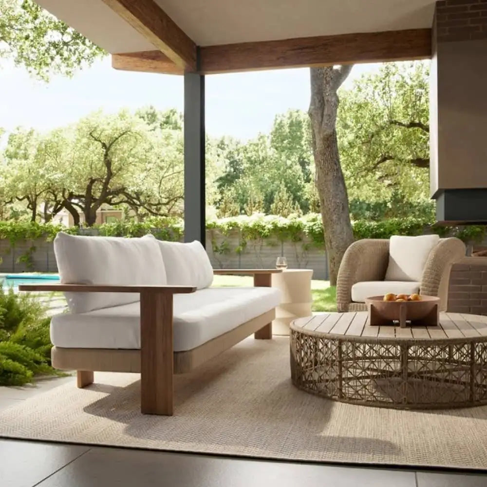 ARTERIORS, HALSTON OUTDOOR SOFA, LOUNGE