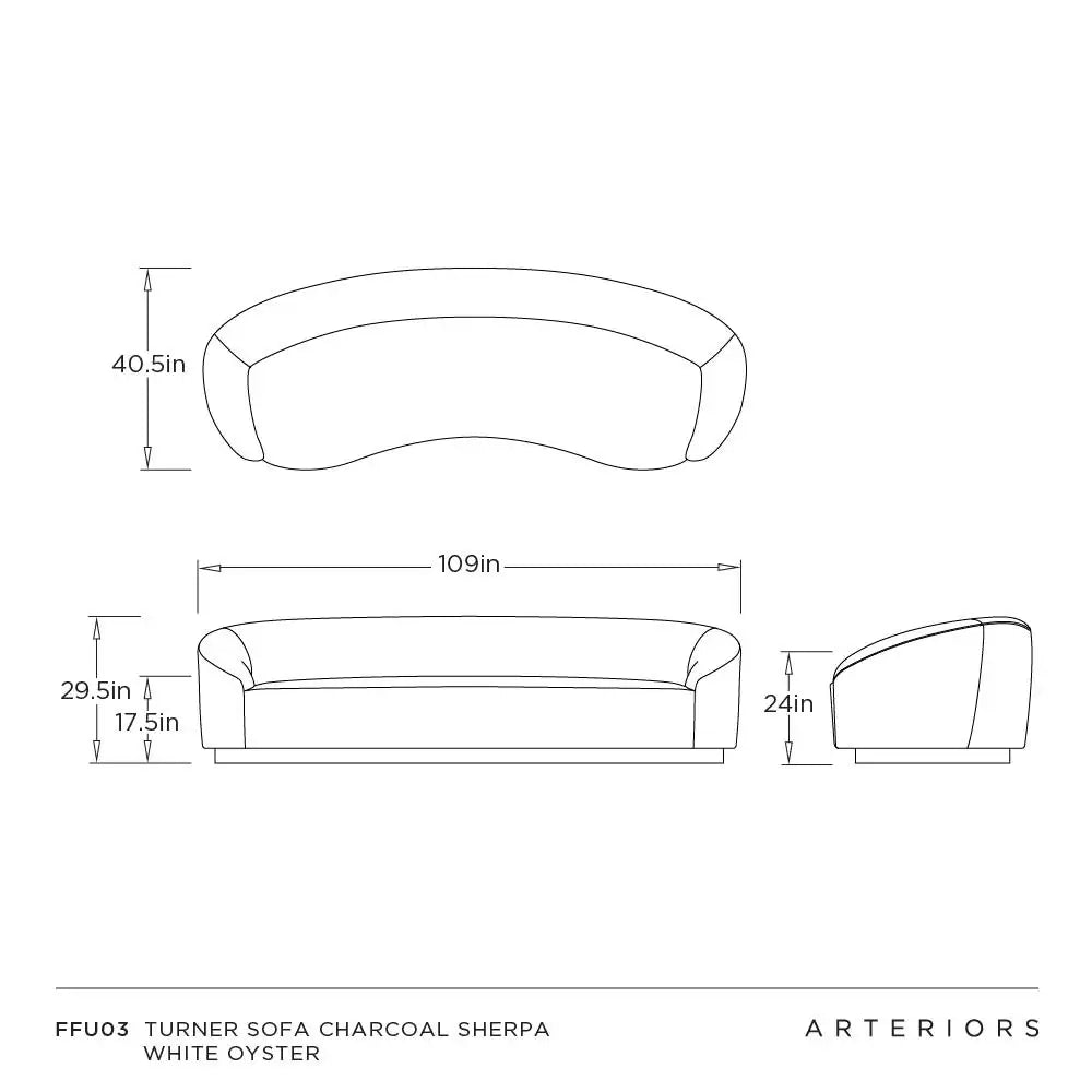ARTERIORS, TURNER SOFA, LOUNGE