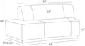 ARTERIORS, ISLANDER LEFT SOFA, LOUNGE