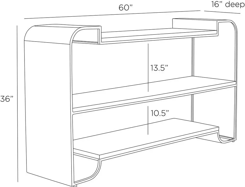 ARTERIORS EPTON BOOKSHELF - Decorative Accents