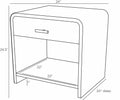 ARTERIORS BUCHANAN SIDE TABLE - Cabinets & Bar
