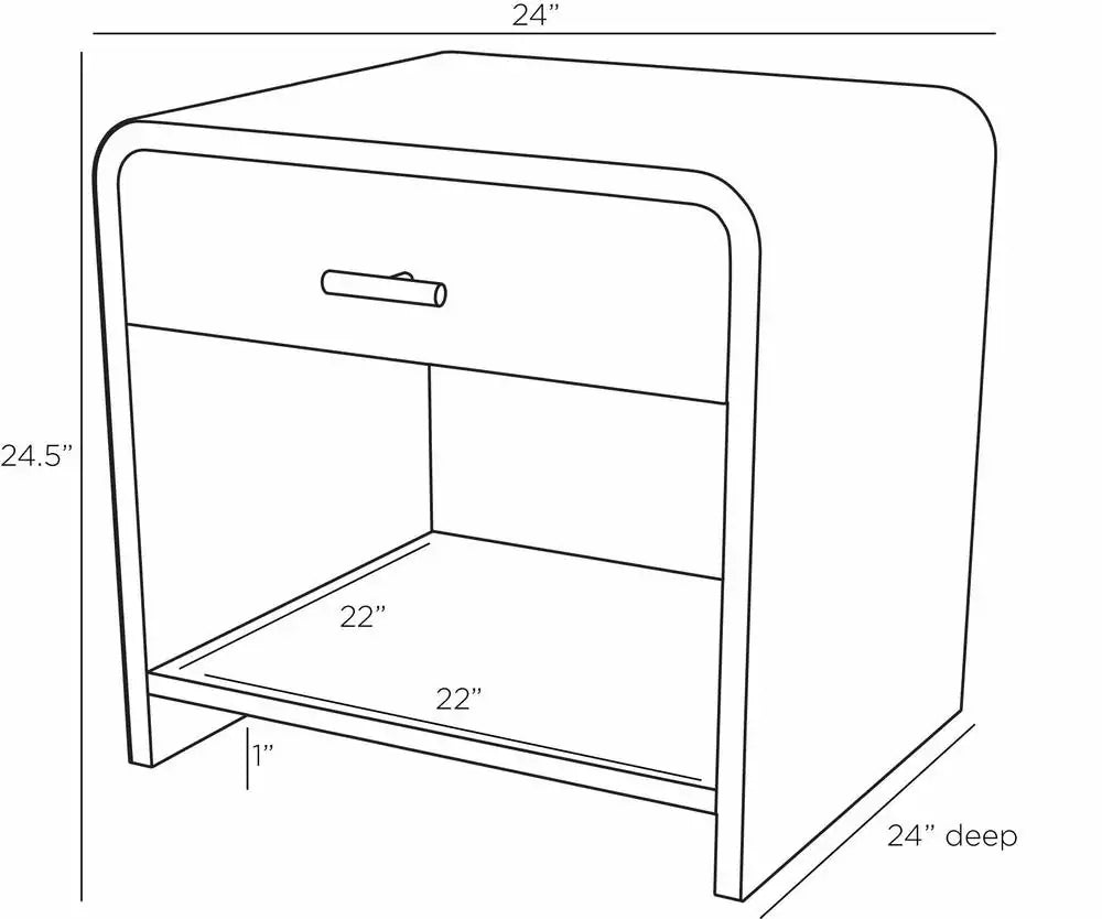 ARTERIORS BUCHANAN SIDE TABLE - Cabinets & Bar