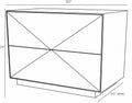 ARTERIORS BROOMFIELD SIDE TABLE - Cabinets & Bar