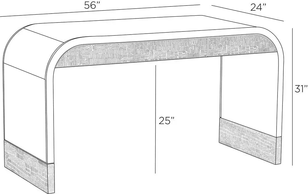 ARTERIORS GASTON DESK - Cabinets & Bar
