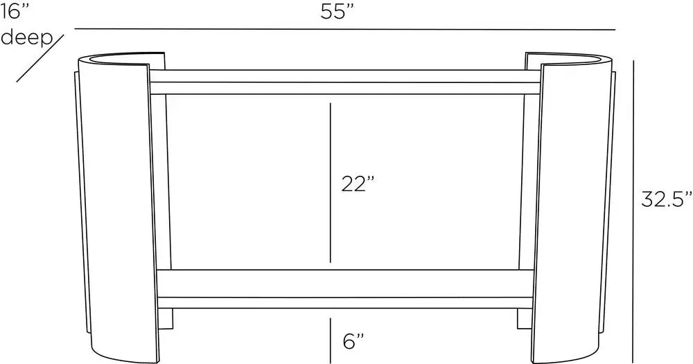ARTERIORS WARLEY CONSOLE - Side