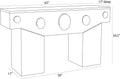 ARTERIORS CAIRO CONSOLE - Side