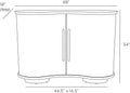 ARTERIORS TILTON CABINET - Cabinets & Bar