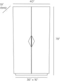 ARTERIORS TIDWELL CABINET - Cabinets & Bar