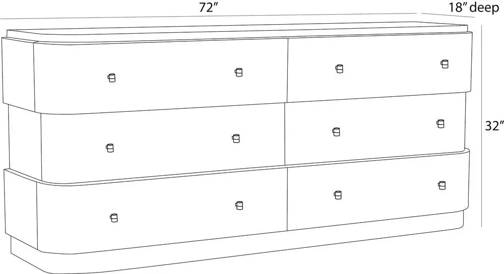 ARTERIORS JACQUES CHEST - Cabinets & Bar