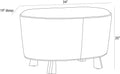 ARTERIORS, KODA OTTOMAN, LOUNGE