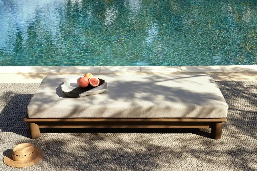 ARTERIORS, CALDWELL OUTDOOR OTTOMAN, LOUNGE