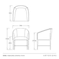 ARTERIORS, OSBOURNE DINING CHAIR, LOUNGE