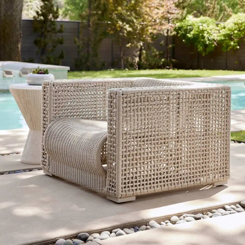 ARTERIORS GUIDRY OUTDOOR LOUNGE CHAIR - Lounge