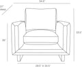 ARTERIORS, LOVELL CHAIR, LOUNGE