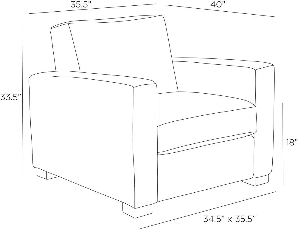 ARTERIORS, DODSON CHAIR, LOUNGE