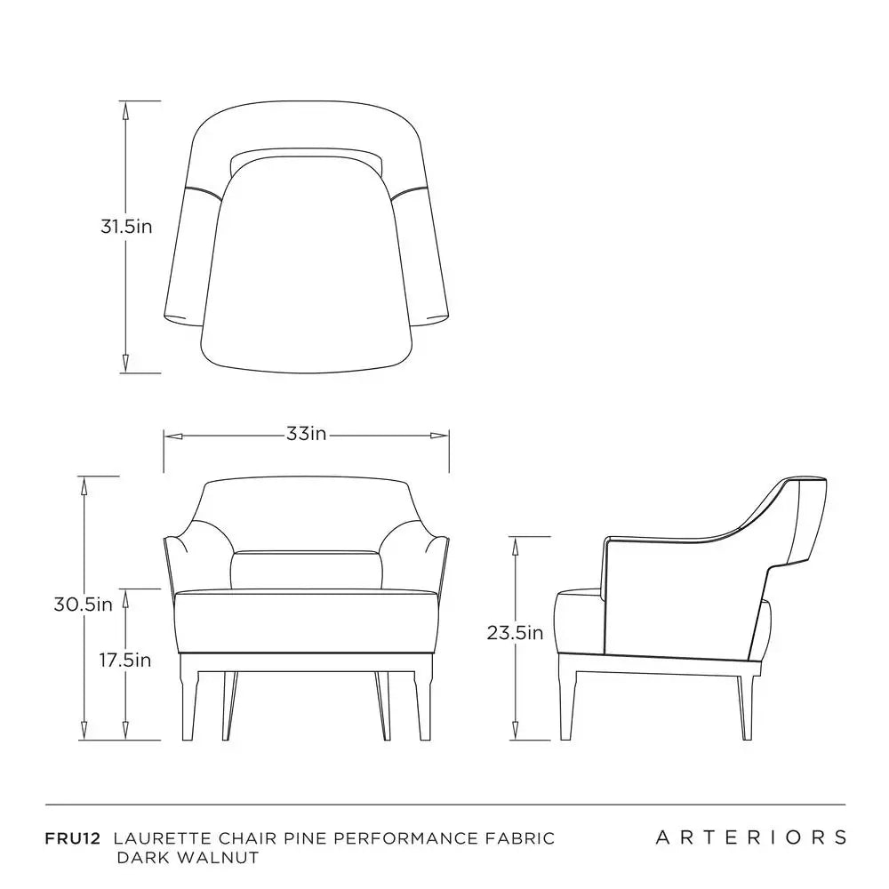 ARTERIORS, LAURETTE CHAIR, LOUNGE