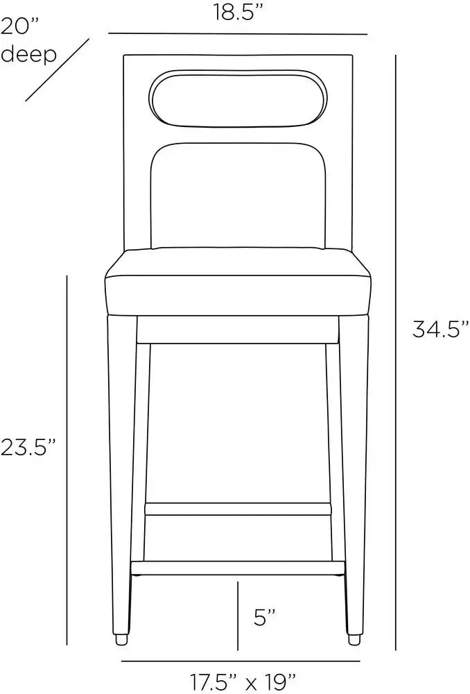 ARTERIORS, THADEN COUNTER STOOL, LOUNGE