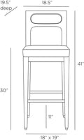 ARTERIORS, THADEN BAR STOOL, LOUNGE