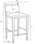 ARTERIORS, BURDOCK BAR STOOL, LOUNGE