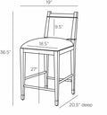 ARTERIORS, BURDOCK COUNTER STOOL, LOUNGE