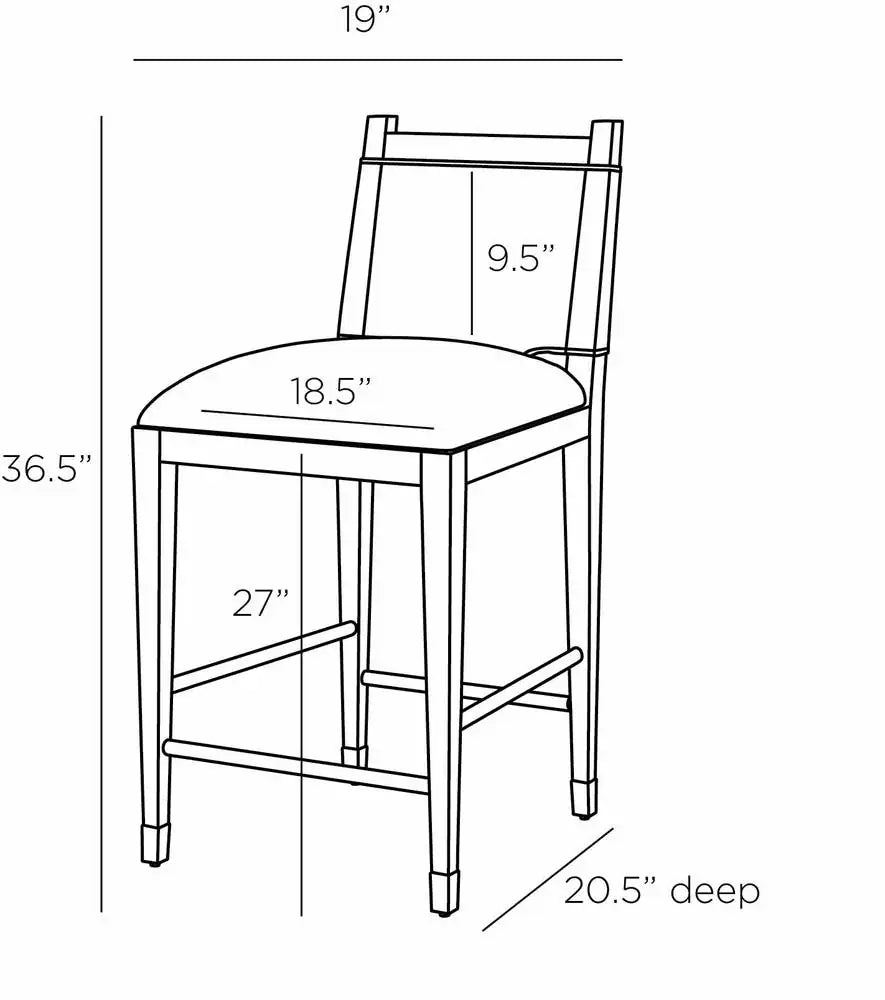 ARTERIORS, BURDOCK COUNTER STOOL, LOUNGE