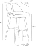 ARTERIORS, CROWLEY BAR STOOL, LOUNGE