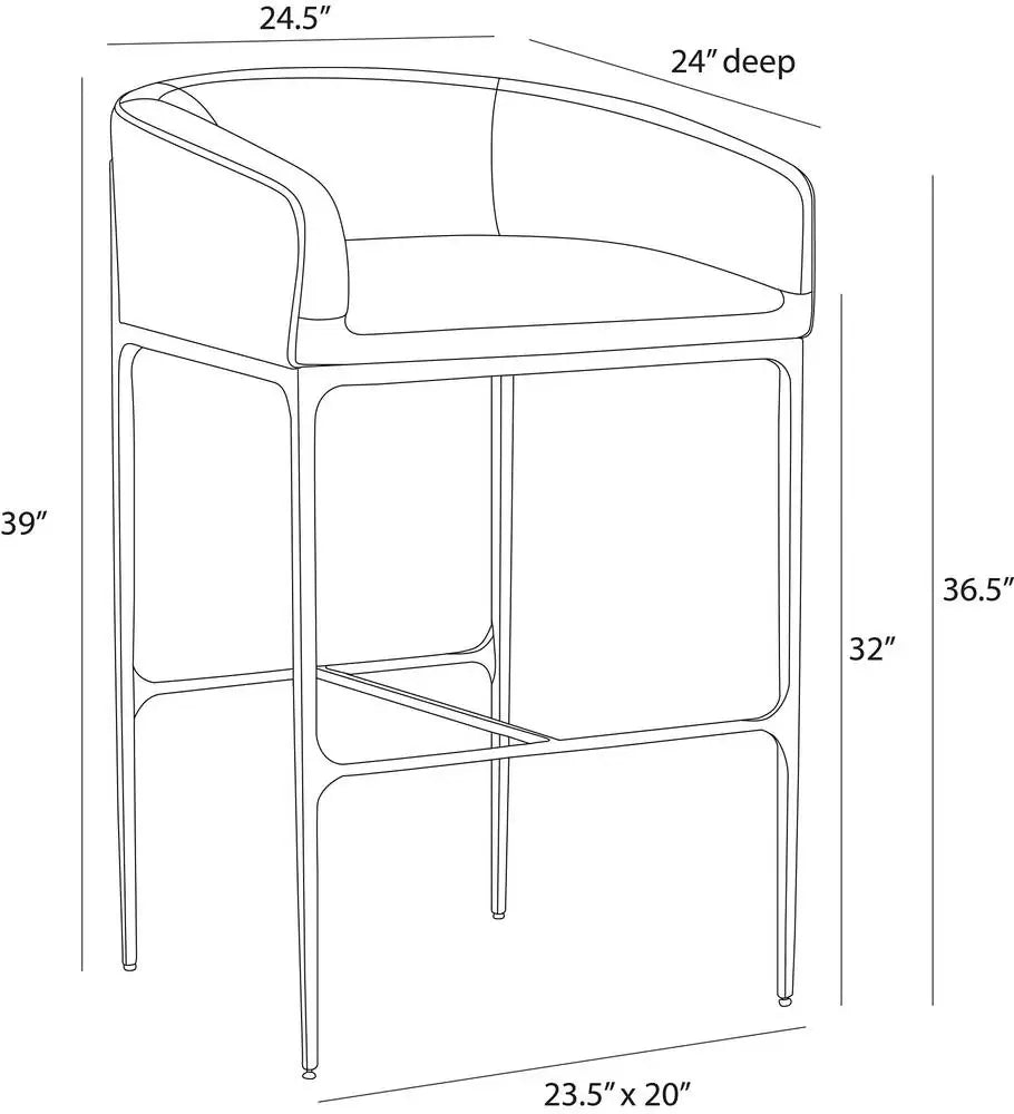 ARTERIORS, OSBOURNE BAR STOOL, LOUNGE