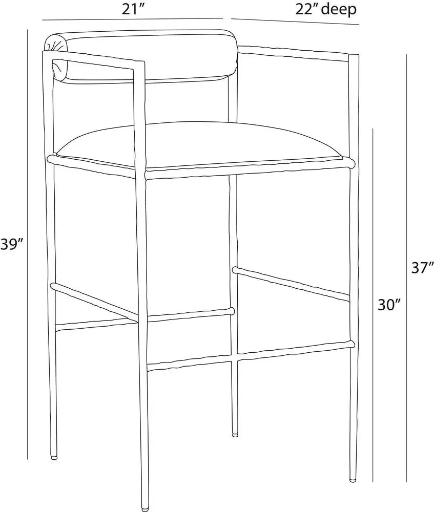ARTERIORS, BARBANA BAR STOOL, LOUNGE