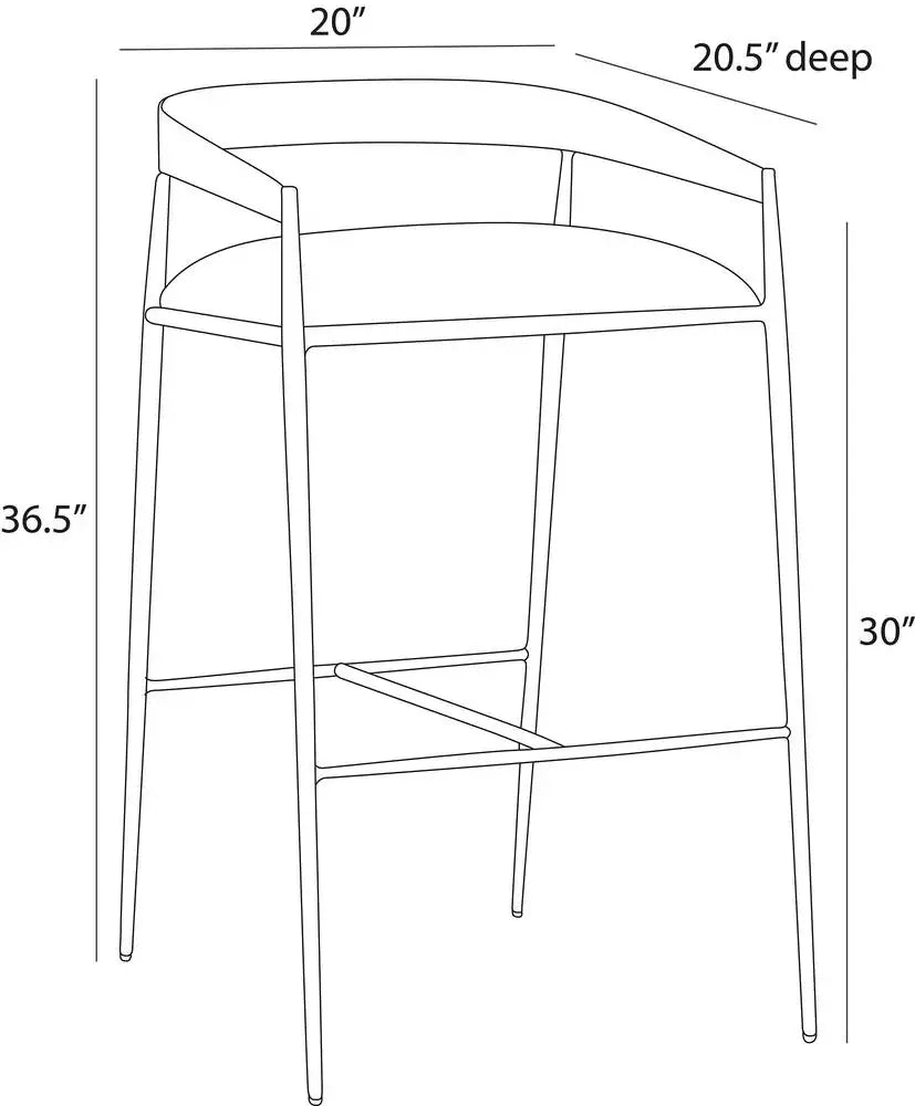 ARTERIORS, ANSEL BAR STOOL, LOUNGE