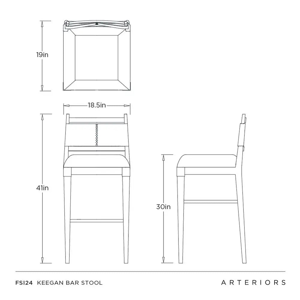 ARTERIORS, KEEGAN BAR STOOL, LOUNGE