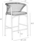 ARTERIORS, ENZO OUTDOOR BAR STOOL, LOUNGE